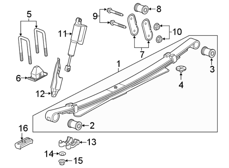 13Rear suspension. Suspension components.https://images.simplepart.com/images/parts/motor/fullsize/GD15672.png