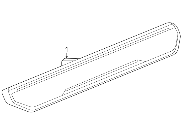 Diagram Front lamps. Side marker lamps. for your 2016 Chevrolet Impala Limited   