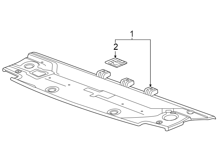 1Radiator support. Splash shields.https://images.simplepart.com/images/parts/motor/fullsize/GD23062.png