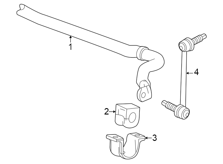 Diagram Front suspension. Stabilizer bar & components. for your 2012 GMC Sierra 2500 HD 6.6L Duramax V8 DIESEL A/T 4WD WT Extended Cab Pickup 