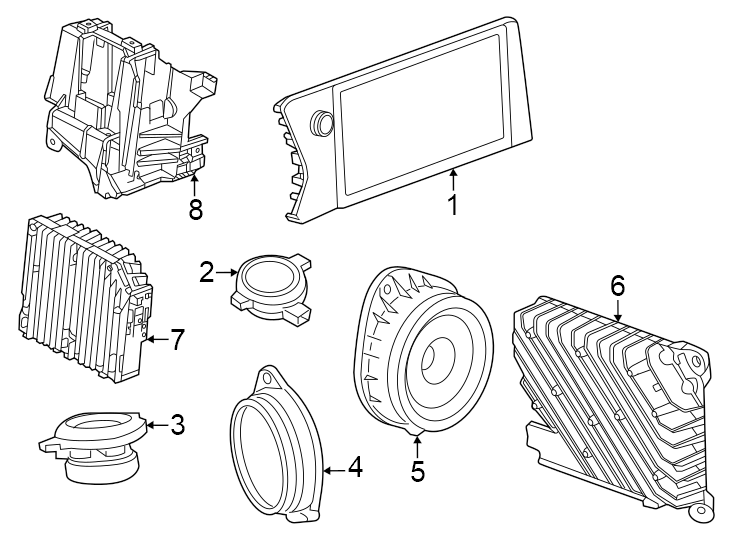 8Instrument panel. Sound system.https://images.simplepart.com/images/parts/motor/fullsize/GD23410.png