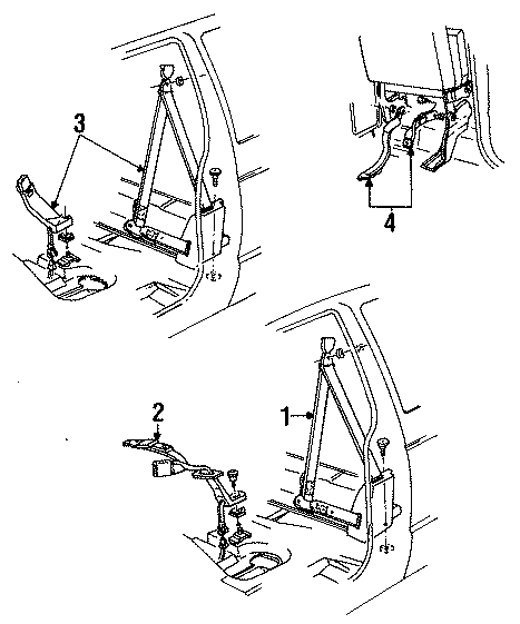 RESTRAINT SYSTEMS. SEAT BELT.