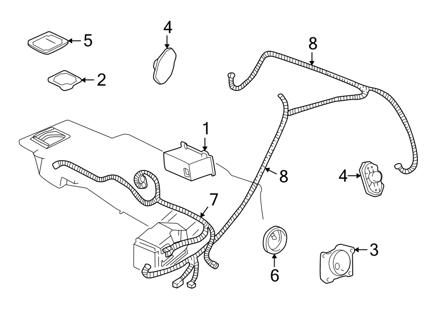 Diagram instrument panel. SOUND SYSTEM. for your 1995 Chevrolet S10  LS Standard Cab Pickup Fleetside 2.2L Vortec A/T RWD 