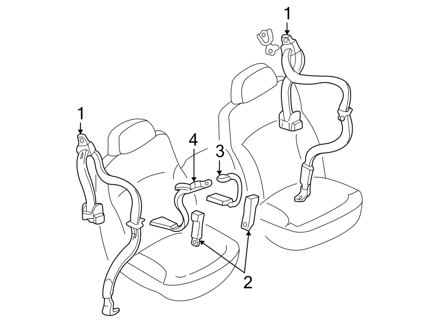 2RESTRAINT SYSTEMS. FRONT SEAT BELTS.https://images.simplepart.com/images/parts/motor/fullsize/GD94277.png