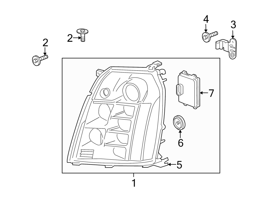 6Front lamps. Headlamp components.https://images.simplepart.com/images/parts/motor/fullsize/GE08038.png