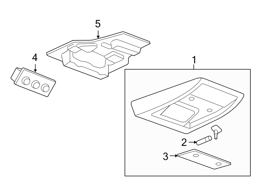 OVERHEAD CONSOLE.