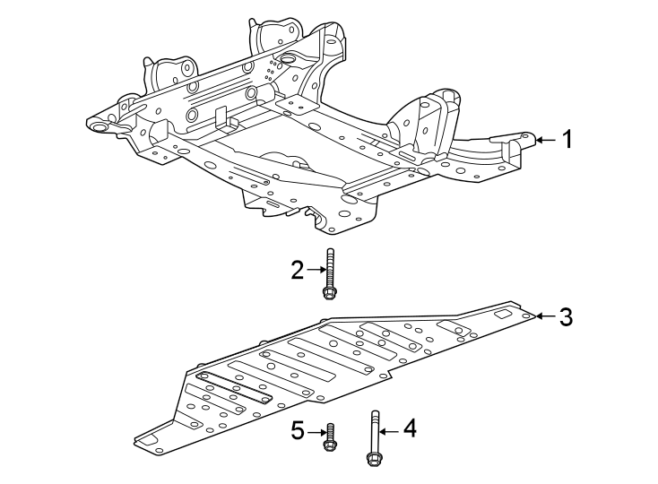 Diagram Front suspension. Suspension mounting. for your 2019 GMC Sierra 2500 HD 6.6L Duramax V8 DIESEL A/T RWD Base Extended Cab Pickup Fleetside 