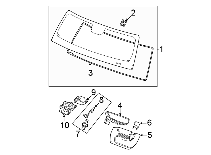 7Windshield glass.https://images.simplepart.com/images/parts/motor/fullsize/GE22230.png