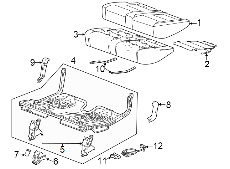 860% seat. Inner. Outer. Seat cushion components. Suv.https://images.simplepart.com/images/parts/motor/fullsize/GE22334.png