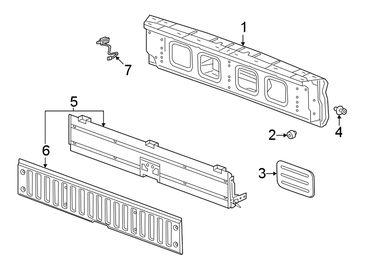 3Tail gate.https://images.simplepart.com/images/parts/motor/fullsize/GE22450.png