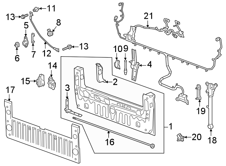 1Tail gate.https://images.simplepart.com/images/parts/motor/fullsize/GE22455.png