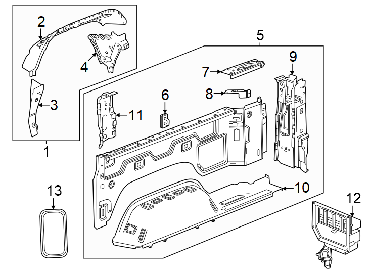 13Frm 05/04/2023. Rear. Upper.https://images.simplepart.com/images/parts/motor/fullsize/GE24590.png