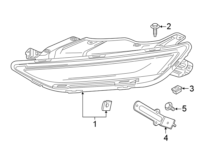 FRONT LAMPS. DAYTIME RUNNING LAMP COMPONENTS.