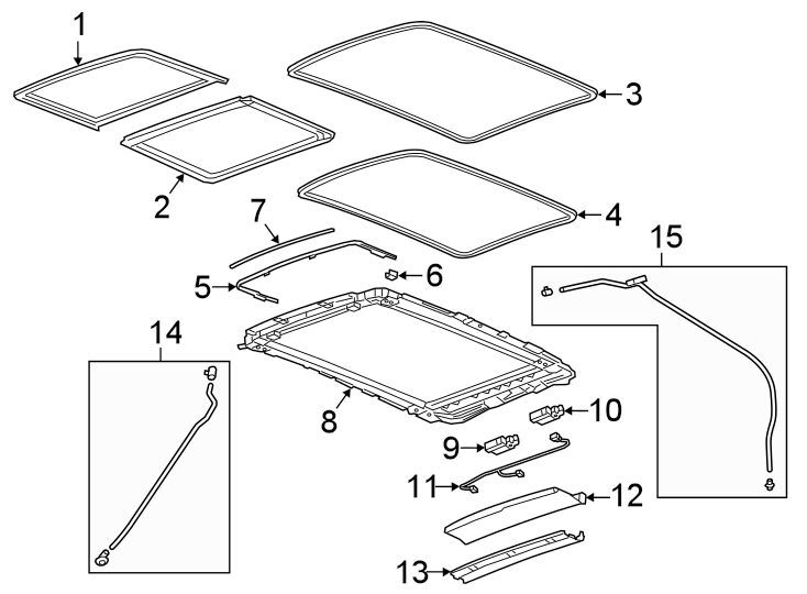 10Sunroof glass. Sunshade.https://images.simplepart.com/images/parts/motor/fullsize/GF19485.png