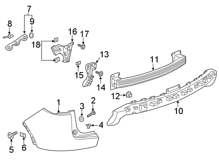 8REAR BUMPER. BUMPER & COMPONENTS.https://images.simplepart.com/images/parts/motor/fullsize/GF19745.png