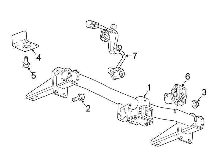 4REAR BUMPER. TRAILER HITCH COMPONENTS.https://images.simplepart.com/images/parts/motor/fullsize/GF19765.png