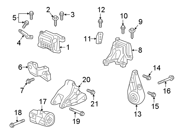 7ENGINE / TRANSAXLE. ENGINE & TRANS MOUNTING.https://images.simplepart.com/images/parts/motor/fullsize/GF19815.png