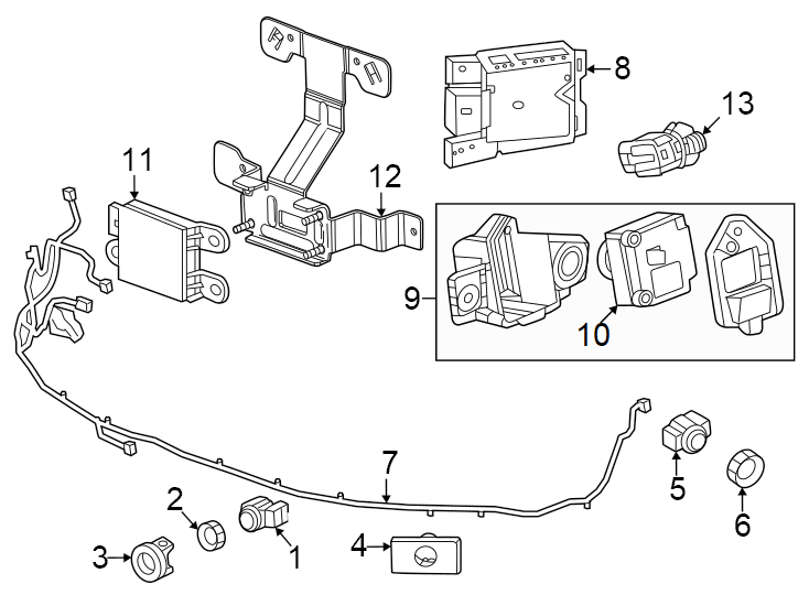 8Front bumper & grille. Electrical components.https://images.simplepart.com/images/parts/motor/fullsize/GF24015.png