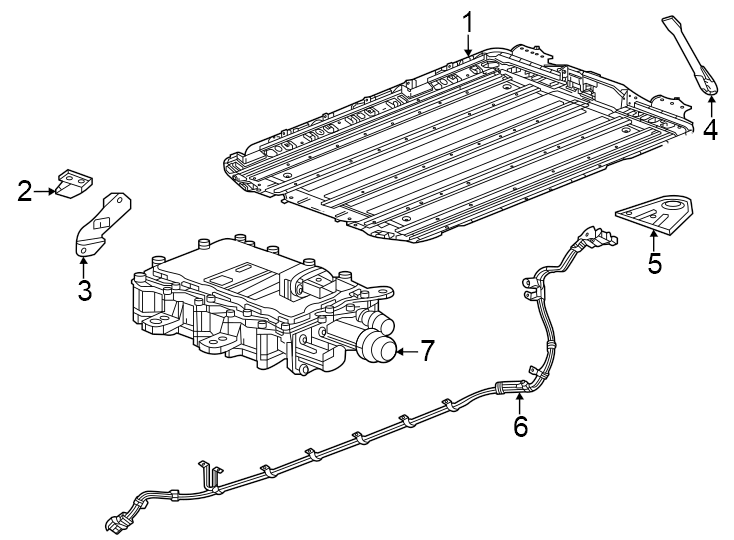 Diagram Battery. for your 2019 Chevrolet Suburban    