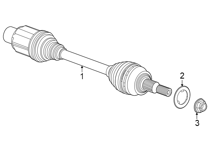Diagram Front suspension. Drive axles. for your 2014 Chevrolet Camaro   