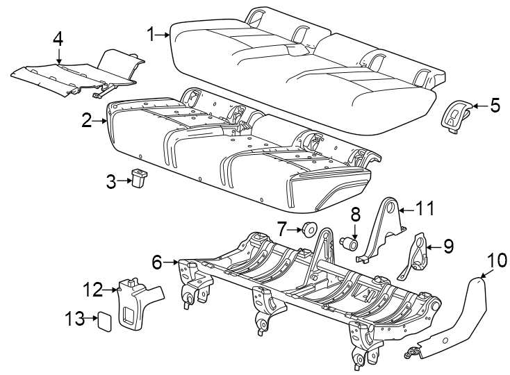 71ST design. 2ND design. Cloth. Lt. Rs. Seat cushion. SS. Vinyl. W/HEAT. W/O heat.https://images.simplepart.com/images/parts/motor/fullsize/GF24510.png