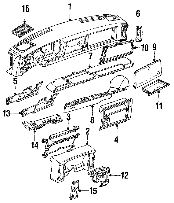 INSTRUMENT PANEL.