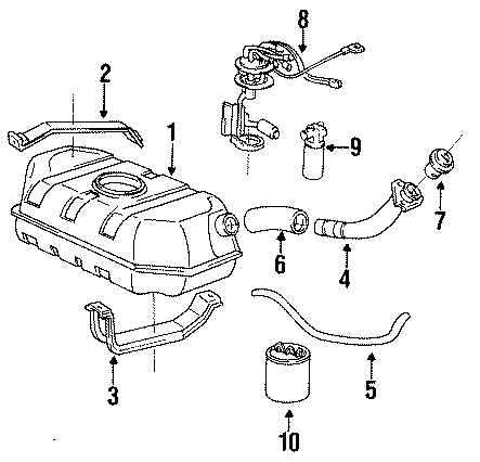 FUEL SYSTEM COMPONENTS.