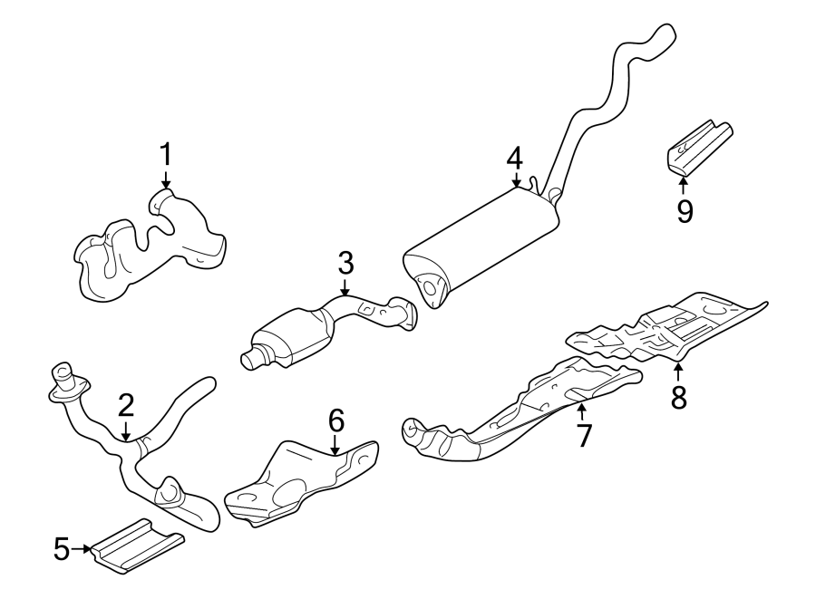 6EXHAUST SYSTEM. EXHAUST COMPONENTS. MANIFOLD.https://images.simplepart.com/images/parts/motor/fullsize/GF95102.png