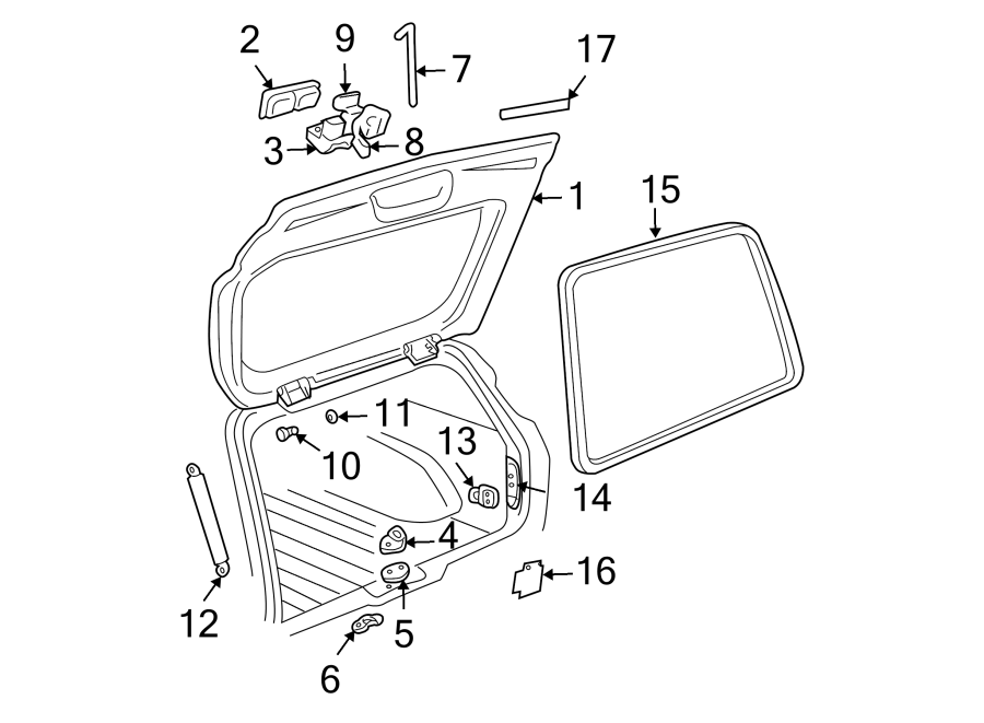 14LIFT GATE. GATE & HARDWARE.https://images.simplepart.com/images/parts/motor/fullsize/GF95965.png