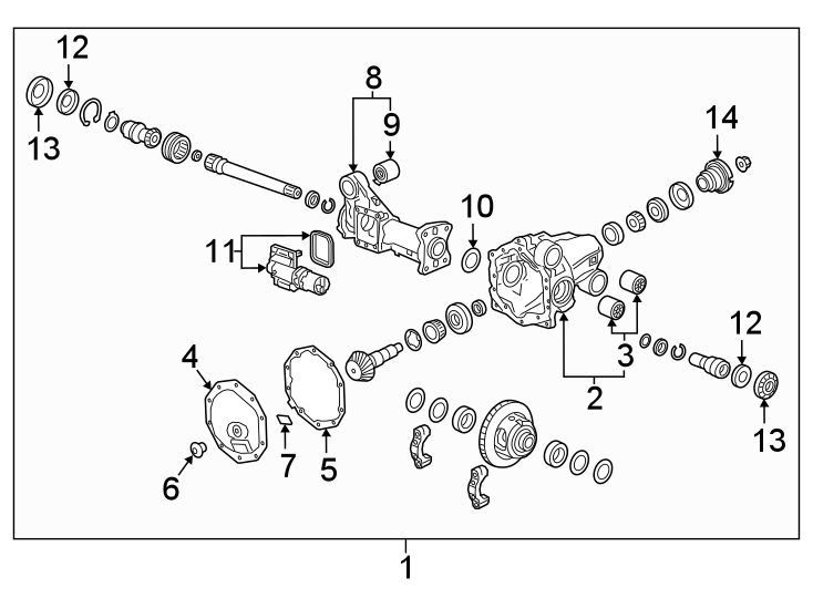 Diagram FRONT SUSPENSION. CARRIER & COMPONENTS. for your 2004 GMC Sierra 2500 HD 8.1L Vortec V8 M/T 4WD SLE Standard Cab Pickup Fleetside 