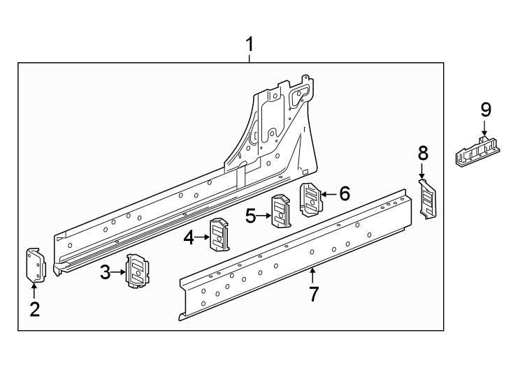 5ROCKER PANEL.https://images.simplepart.com/images/parts/motor/fullsize/GG19458.png