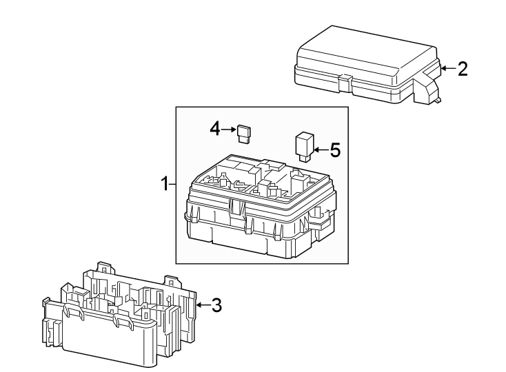 Diagram Fuse & RELAY. for your 2014 Buick Encore   