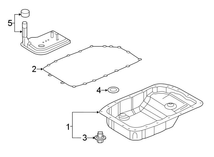 Diagram Transmission components. for your GMC Sierra 2500 HD  