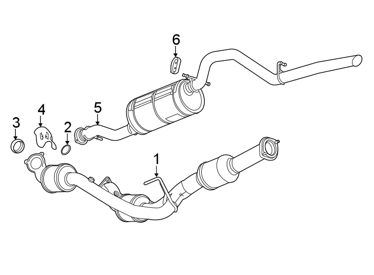 5Exhaust system. Exhaust components.https://images.simplepart.com/images/parts/motor/fullsize/GG20174.png