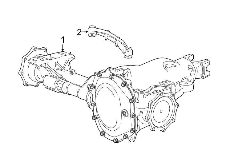 Front suspension. Carrier & components. Diagram