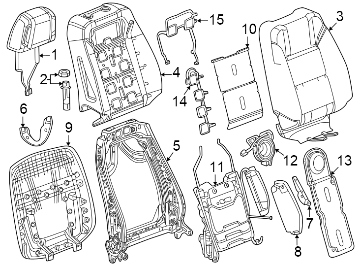 14Seats & tracks. Passenger seat components.https://images.simplepart.com/images/parts/motor/fullsize/GG20415.png