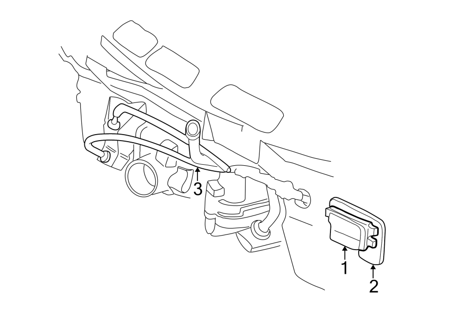 Cruise control system. Daytime running lamp components.