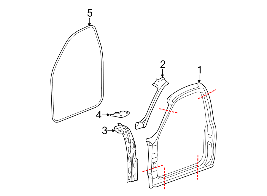 Diagram UNISIDE. for your 2018 Buick Enclave    