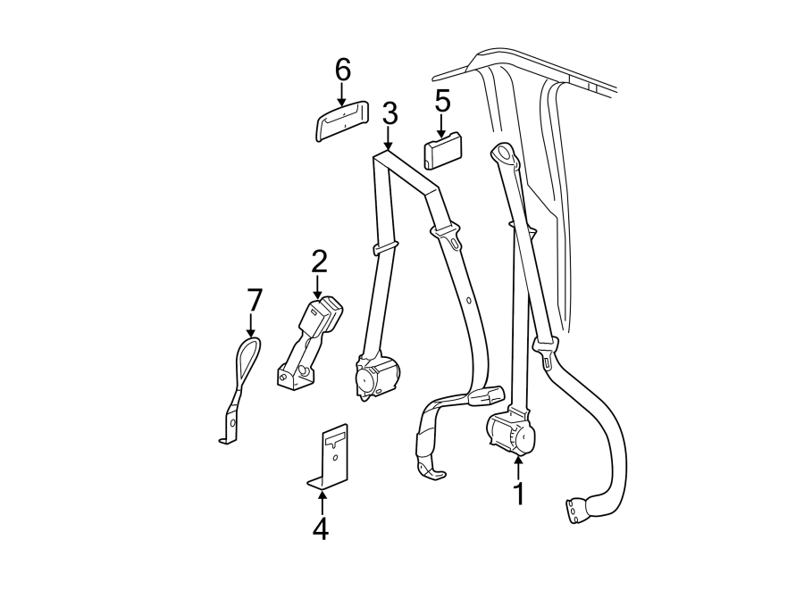 5RESTRAINT SYSTEMS. REAR SEAT BELTS.https://images.simplepart.com/images/parts/motor/fullsize/GH07760.png