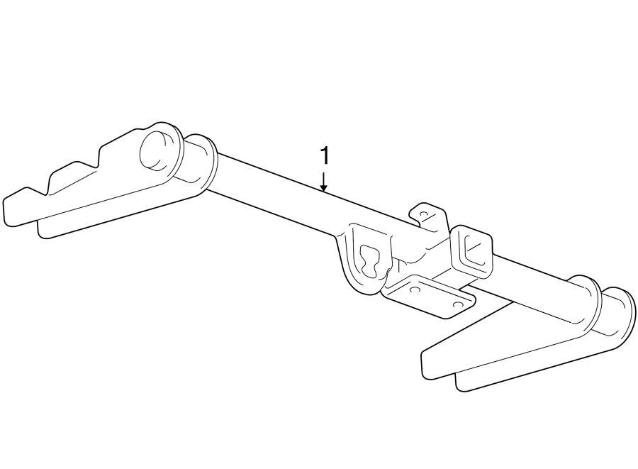 1REAR BUMPER. TRAILER HITCH COMPONENTS.https://images.simplepart.com/images/parts/motor/fullsize/GH07950.png