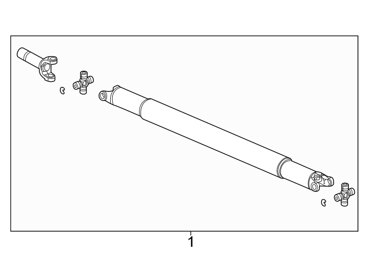 Diagram Rear suspension. Drive shaft. for your 2012 GMC Sierra 2500 HD 6.6L Duramax V8 DIESEL A/T RWD SLE Crew Cab Pickup Fleetside 