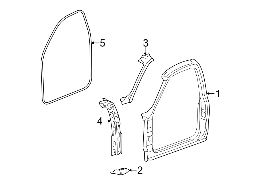 Diagram UNISIDE. for your 2018 Buick Enclave    