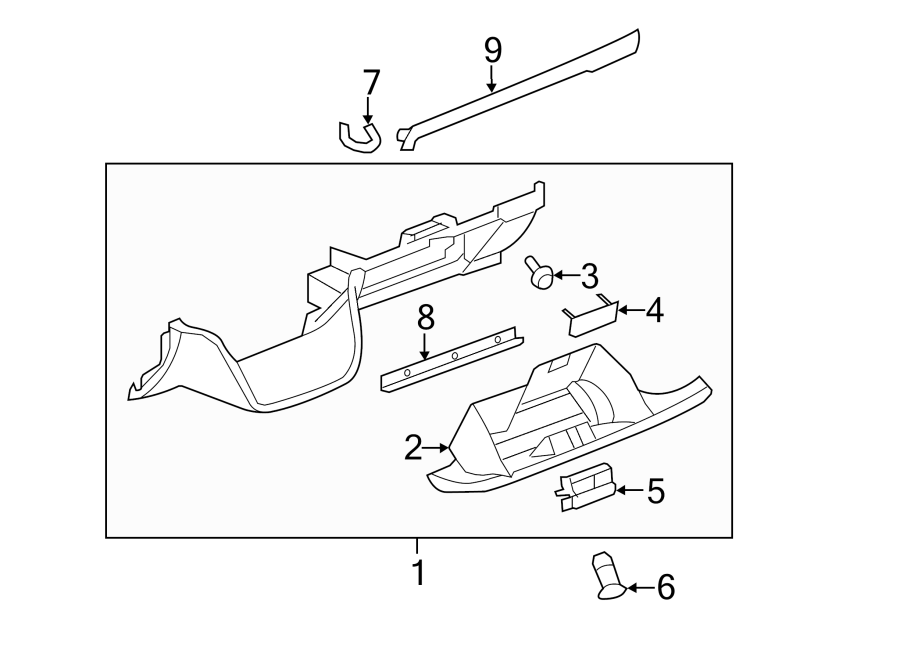 9INSTRUMENT PANEL. GLOVE BOX.https://images.simplepart.com/images/parts/motor/fullsize/GH11582.png