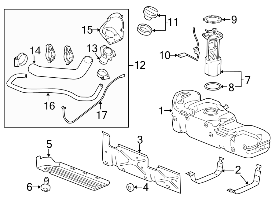 FUEL SYSTEM COMPONENTS.