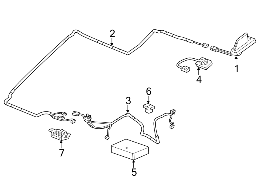 Diagram COMMUNICATION SYSTEM COMPONENTS. for your 2001 Buick Century   