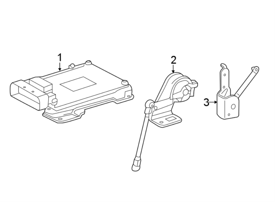 Diagram ELECTRICAL COMPONENTS. for your 2016 GMC Sierra 2500 HD 6.0L Vortec V8 FLEX A/T 4WD SLE Extended Cab Pickup Fleetside 