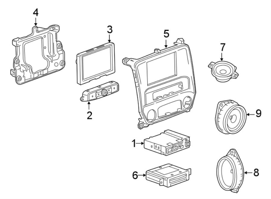 5Instrument panel. Sound system.https://images.simplepart.com/images/parts/motor/fullsize/GH14519.png