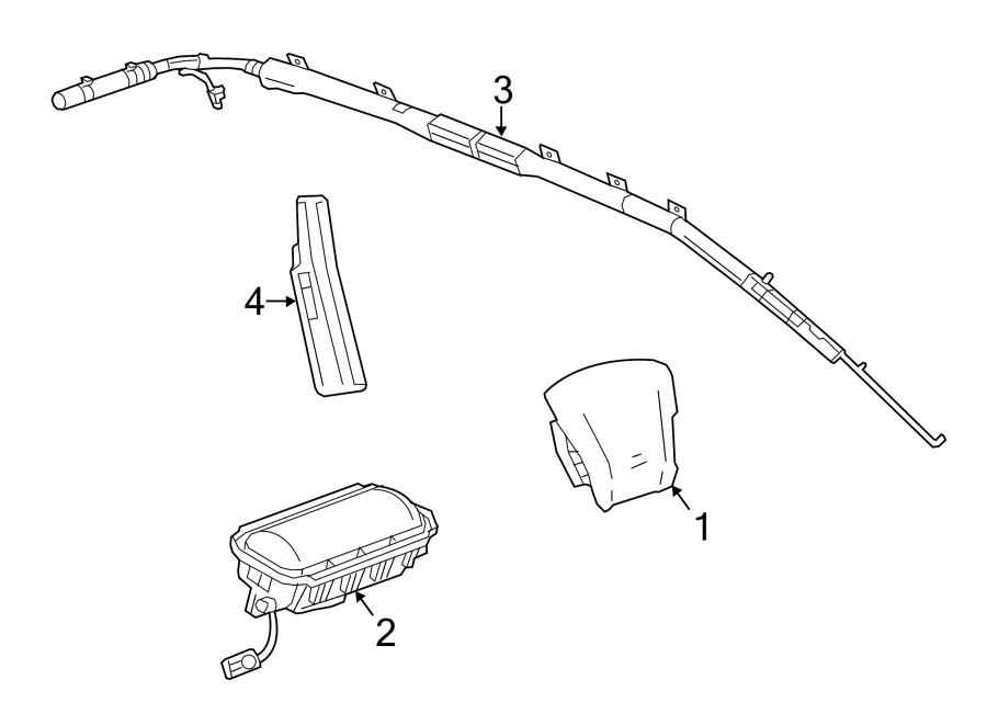 RESTRAINT SYSTEMS. AIR BAG COMPONENTS.