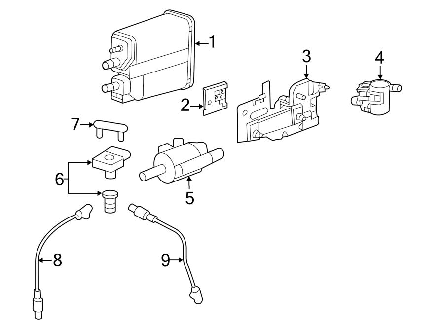 5Emission system. Emission components.https://images.simplepart.com/images/parts/motor/fullsize/GH15345.png