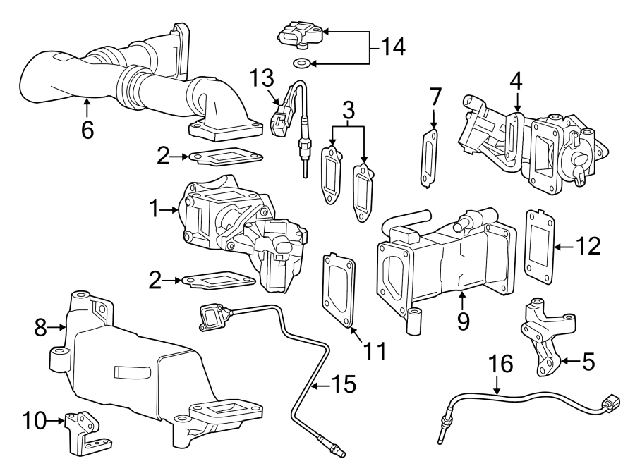 Diagram EMISSION SYSTEM. EMISSION COMPONENTS. for your Oldsmobile